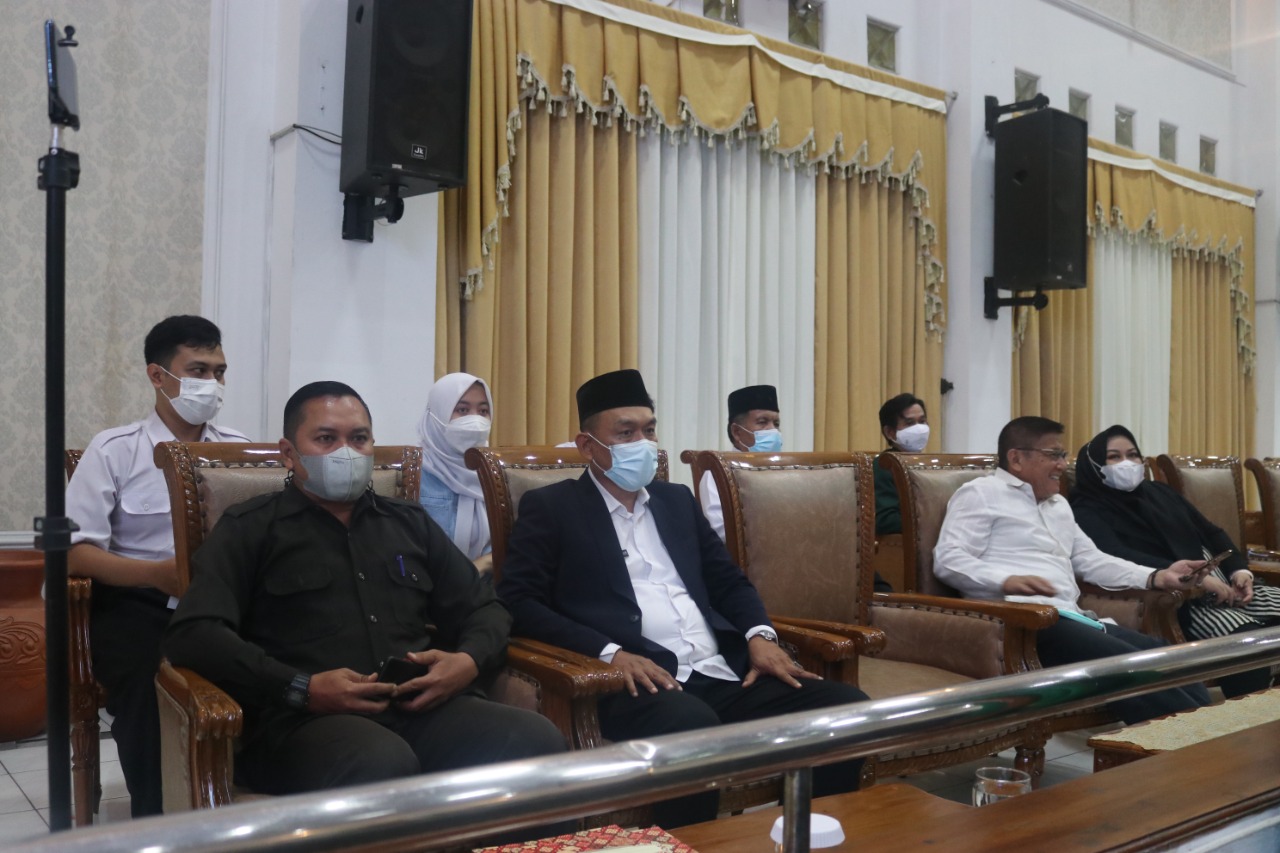 Rapat Paripurna DPRD Pembicaraan Tingkat II dalam rangka Penetapan Keputusan Raperda Tentang APBD Kabupaten Purwakarta Tahun Anggaran 2022