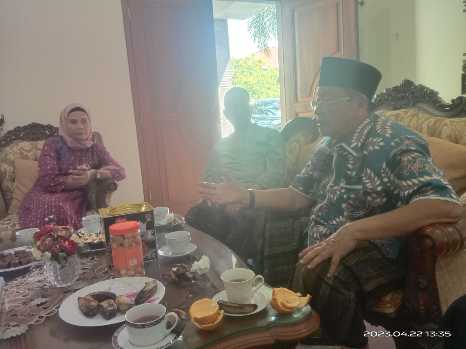 Bupati Nina Agustina Saat Berdialog dengan Anggota DPR RI Fraksi PKB H. Dedi Wahidi 