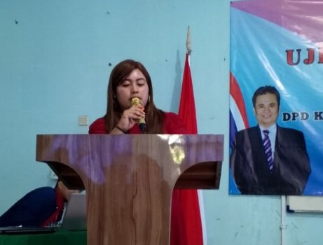 Ketua panitia pelaksana UCA 2024, Miranti Kusumawardhani.
