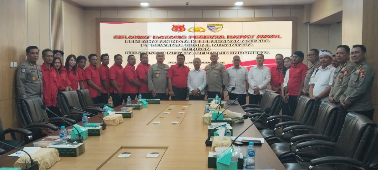 PT Dewanta Global Nusantara (DGN) Bersama Baharkam Mabes Polri